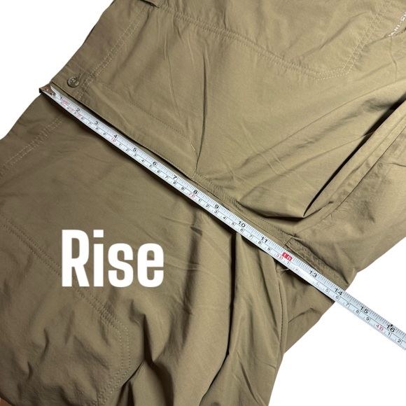 Columbia PFG Omni Shade Convertible length Hiking/fishing Pants Olive Womens 20 - Picture 11 of 13